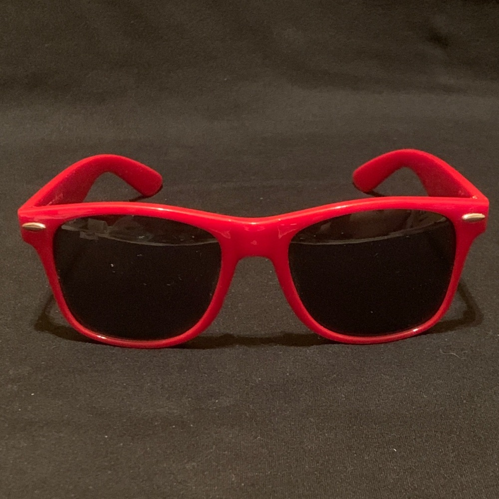 Google Swag Red Frame Sunglasses